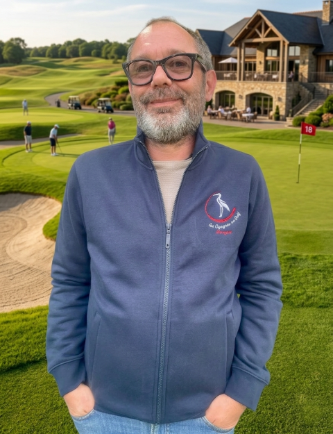 sweat homme La Cigogne "Les Cigognes au Golf" – Image 2