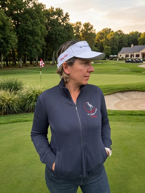 sweat femme La Cigogne "Les Cigognes au golf" – Image 2