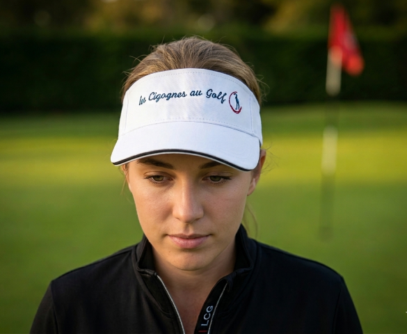 visière de golf "Les Cigognes au Golf" – Image 2